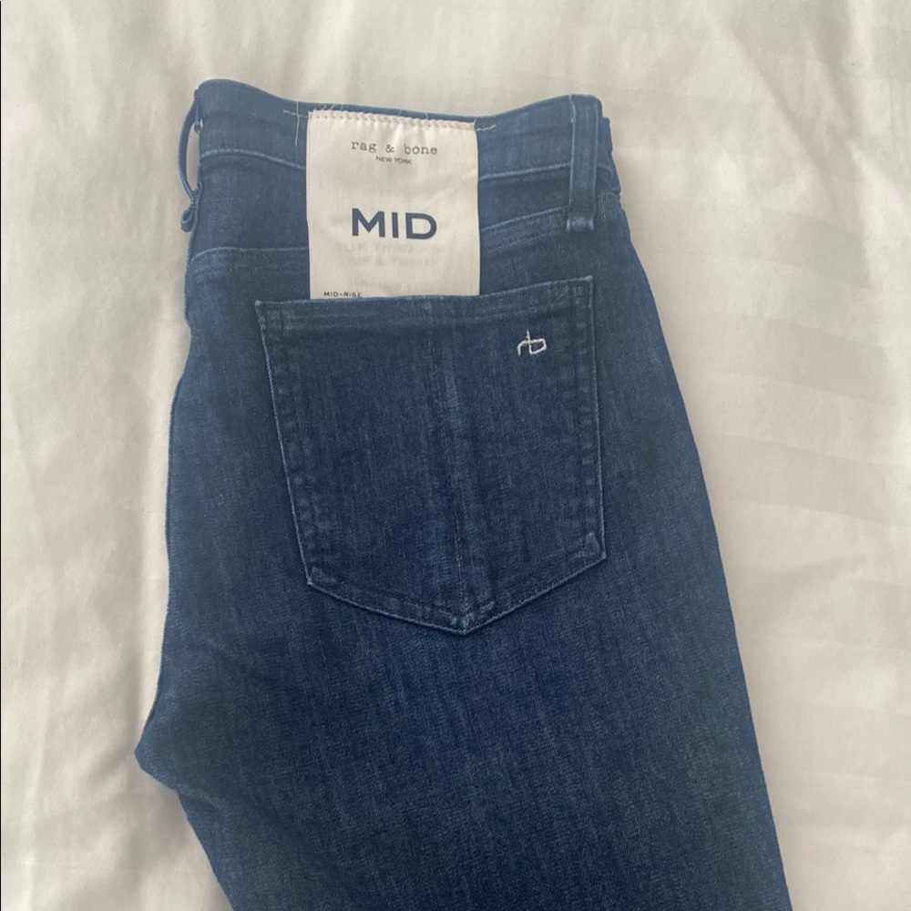 Rag & Bone Blue Skinny Jeans Timeless Style